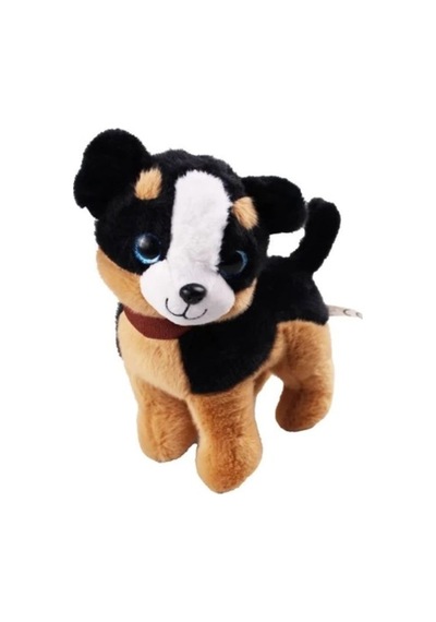 Ayakta Havlayan Peluş Köpek Çok Renkli