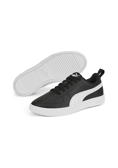 Puma Rickie Jr  Black Siyah Unisex Günlük Spor Ayakkabı Siyah