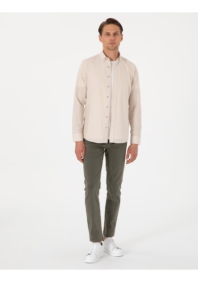 Pierre Cardin Erkek Haki Pantolon Jean 50302666-vr027 Haki