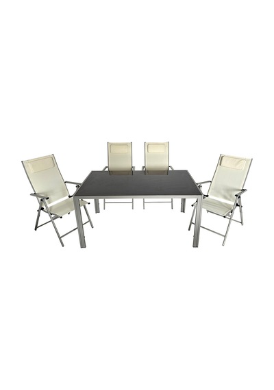Koçtaş Miami 4 Kişilik Metal Yemek Seti