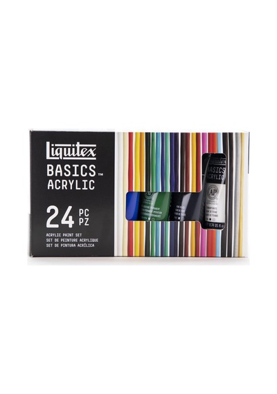 Basics Akrilik Boya Seti 24x22ml Renkli