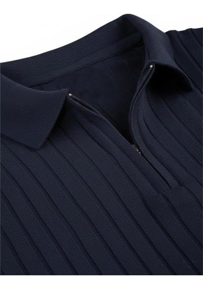 Deepsea Erkek Lacivert Slim Fit Polo Yaka Triko Kazak - Yumuşak Dokulu Esnek Ve Şık Görünüm 2605305 Lacivert Deepsea Erkek Lacivert Slim Fit Polo Yaka Triko Kazak - Yumuşak Dokulu Esnek Ve Şık Görünüm 2605305 Lacivert
