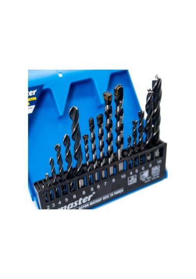 Master 530850 Beton/ahşap/metal Matkap Ucu Seti - 16 Parça