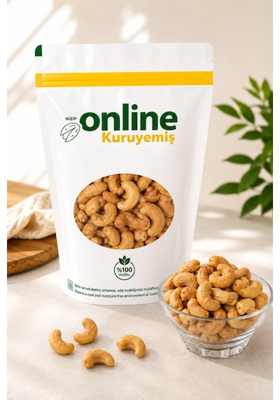 Kaju - Yağsız - Kavrulmuş - 1 Kg