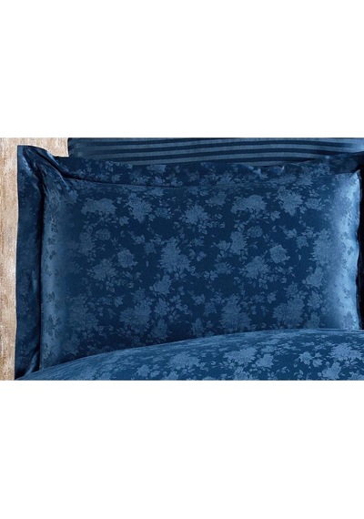 Rita Bambu Jakar Kumaş Indigo Ikili Oksford 60x80 Cm Yastık Kılıfı-1333 Çok Renkli