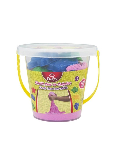 BuBu Kinetik Kum Kova 500Gr Pembe  KU0023