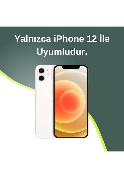 Apple Uyumlu iPhone 12 igzaglı Dalgalı Gümüş Puf Kılıf