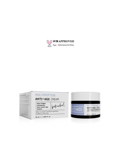 Skin401 Multipeptit Bakuchiol Vegan Retinol Yaşlanma Ve Kırışıklık Karşıtı Krem 50ml