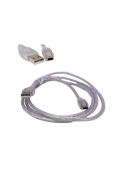 Apple Uyumlu iPod Şarj Aleti Kablosu Usb 5 Pin Geniş 1.5 Metre Şeffaf Powermaster Sl-uk5 -43377