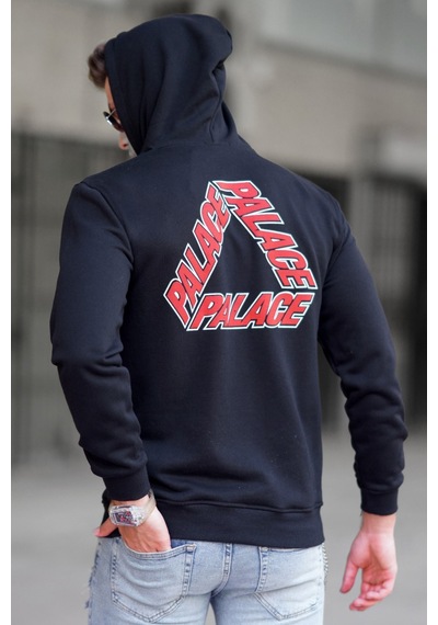 Madmext Madmext Siyah Baskılı Sweatshirt 5303-siyah Siyah
