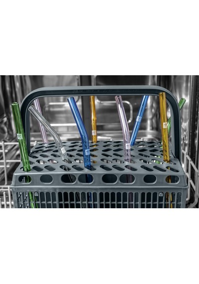 Zwilling Sorrento Renkli Cam Pipet, Kıvrımlı