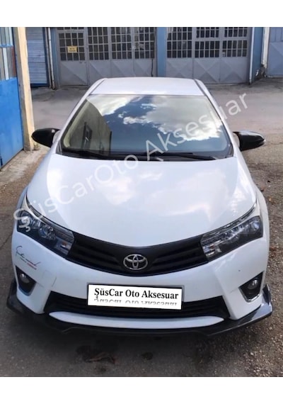 Toyota Corolla Uyumlu 2013-2018 Batman Yarasa Ayna Kapağı Piano Black Ab