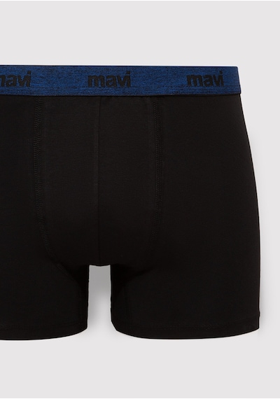 Mavi - Siyah Basic Boxer 091699-85585