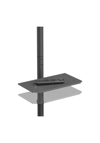 Tekerlekli Tv Standı 32-55 Inç Ekonomik Seri Yükseklik Ayarlı Raflı 35 Kg Kapasiteli Siyah Tekerlekli Tv Standı 32-55 Inç Ekonomik Seri Yükseklik Ayarlı Raflı 35 Kg Kapasiteli Siyah