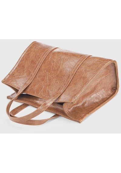 Housebags Deri Görünümlü Çift Askılı Tote Bag 253 001