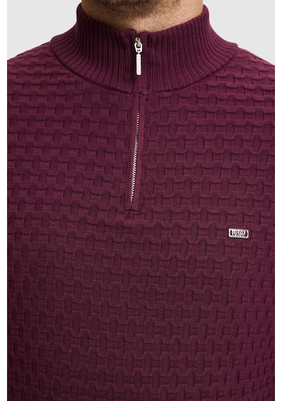 U.S. Polo Assn. Erkek Bordo Kazak 50327369-vr180 Dark Plum