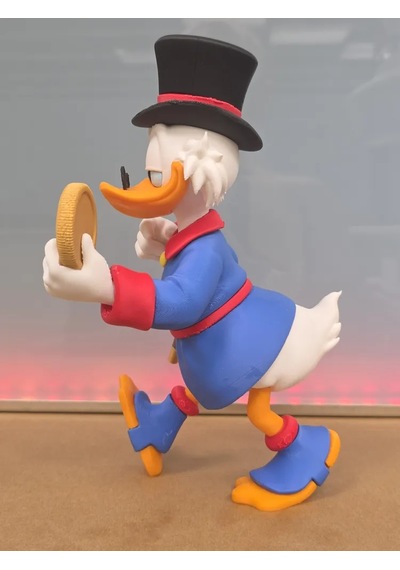 Mc.duck Figür 20cm-3d Baskı-kolleksiyonluk Biblo