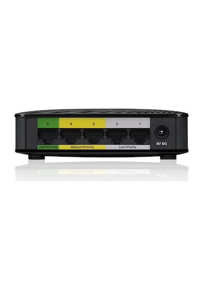 Zyxel GS-105S-V2 5 Port 10/100/1000 Mbps Yönetilemez Gigabit Switch