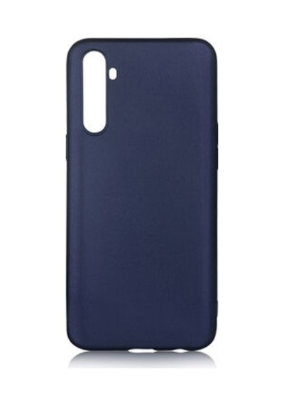 Realme 6 Pro Kılıf Esnek Yapılı İnce Slim Silikon Kapak Ryc/premier Lacivert
