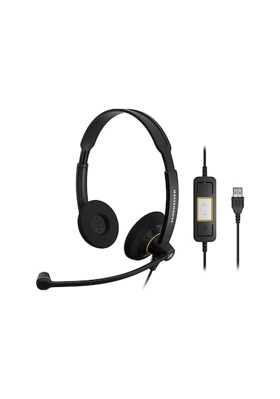 Sennheiser SC 60 USB ML Kablolu Çağrı Merkezi Kulaklığı EP-10005