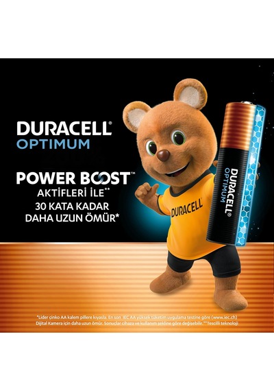 Optımum Aa Alkalin Pil 8 Li Paket 1,5v