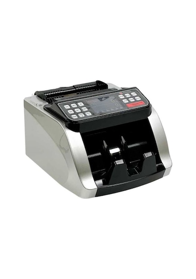 Plus Silver Tl Euro Kağıt Para Sayma Makinesi - Gri / Siyah Renk