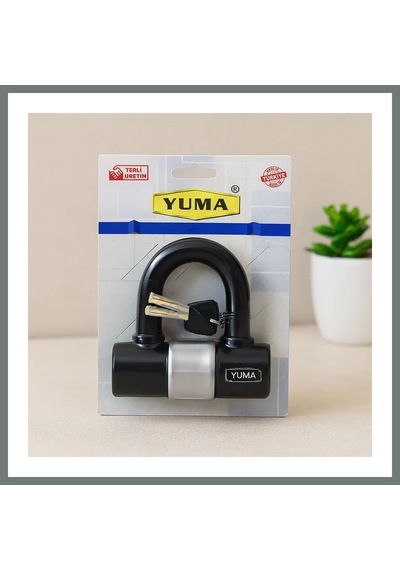 Mmb-trade Çelik U-bar Anahtarlı Asma Kilit 40 Mm Mmbz