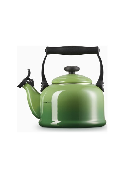 Le Creuset Geleneksel Islık Çalan Emaye Kaplı Çaydanlık, 2.1l Çaydanlıklar Yeşil