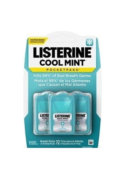 Listerine Cool Mint Nefes Tazeleyici Pocketpaks 72'li