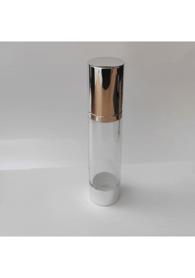 Losyon Ve Krem Şişesi 50 Ml 3 Adet Parlak Airless Şişe