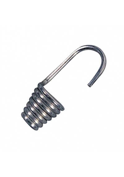Bagaj Lastiği Yaylı Kanca Spiral Galvaniz Lastik Ucu Kancası 10'lu Paket 10 Adet