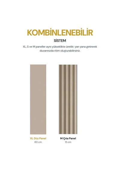 Vilo Mpc Xl Düz Duvar Paneli Linen Fabric 265cm Yapıştırmalı Montaj - Neme Ve Darbeye Dayanıklı