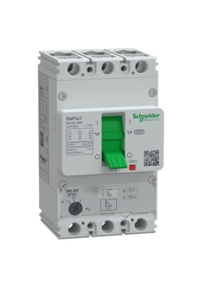 Schneider Electric GoPact Şalter 200B, 3P3D 36kA AC 63A  TMD  Ayar Sahalı - G20F3A63