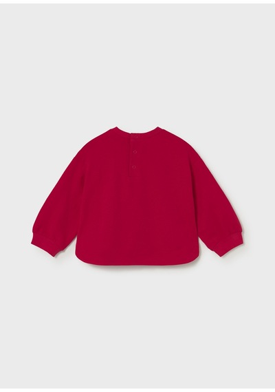 Mayoral Kız Bebek Sweatshirt Kırmızı