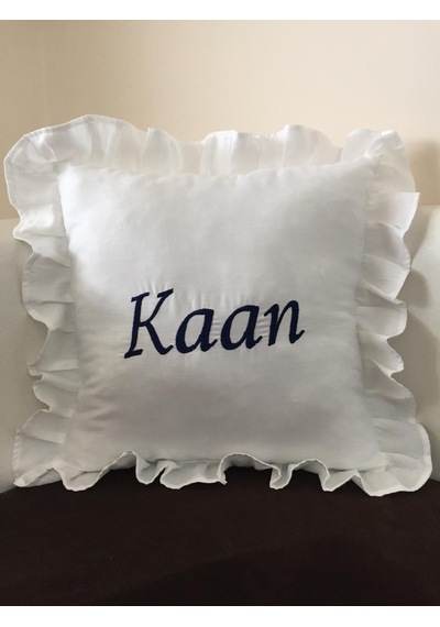 İsme Özel Nakışlı Bebek Takı Yastığı, Nakışlı Yastık
