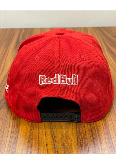 Hamze Red Bull Nakışlı Hip Hop Snapback Rapper Basket Cap Şapka Kırmızı