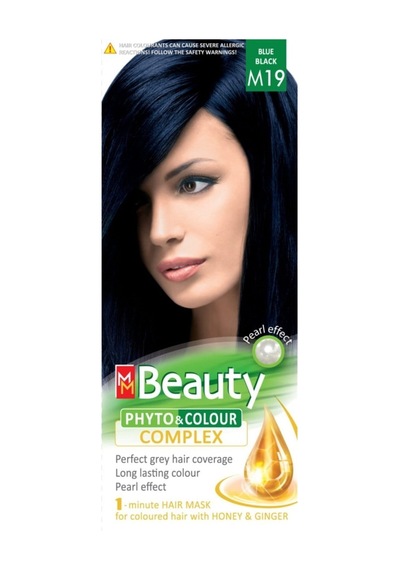 Beauty M19 Saç Boyası (Mavi Siyah)