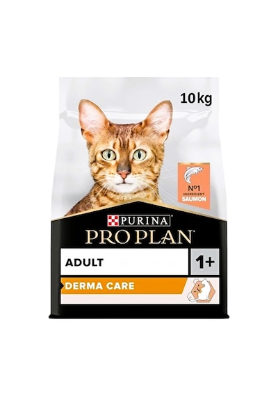 Purina Pro Plan Adult Derma Care Somonlu Yetişkin Kedi Maması 10 Kg