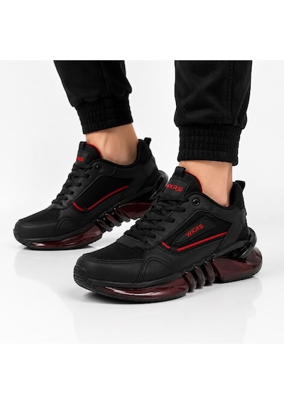 Nitro Max Erkek Casual Ayakkabı Siyah Kırmızı 40-44 521 Sıyah