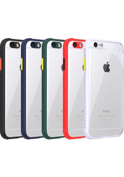 Apple Uyumlu iPhone 6 Kılıf Zore Kaff Kapak Lacivert