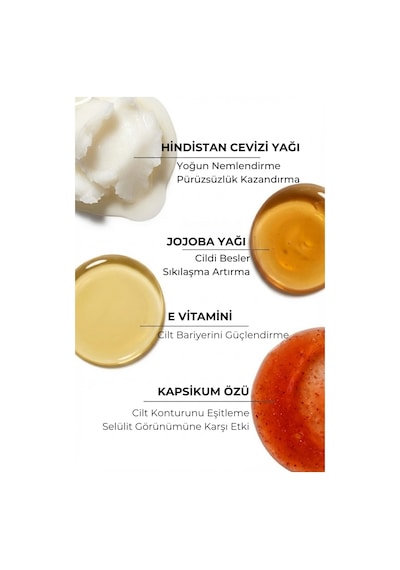 Cold Effect Body Scrub Vücut Peelingi Sıkılaştırıcı Ve Nemlendirici Nem Bombası 280 Gr
