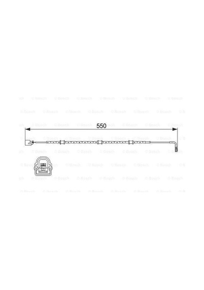 Bosch 1987474514 Disk Balata İkaz Kablosu