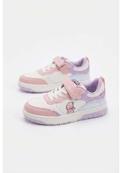Fort Cool Starex Rahat Esnek Sneaker Kız Çocuk Spor Ayakkabı Pudra