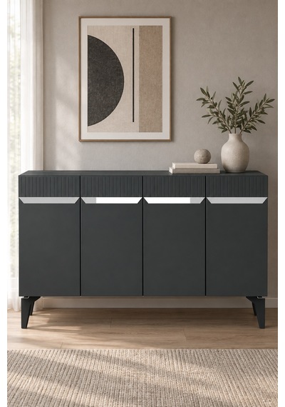 Ka1244as Duma Konsol Antrasit-silver 120cm Antrasit - Sılver