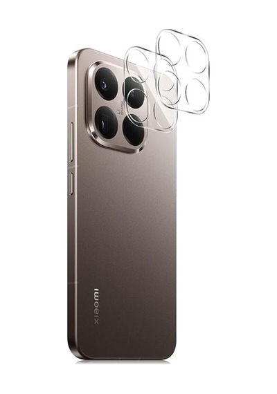 Adige Xiaomi 15t Kamera Lens Koruyucu Temperli Cam Lms Şeffaf 2 Adet