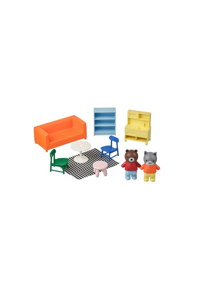 Ikea Huset Oyuncak Mobilya , Çok Renkli
