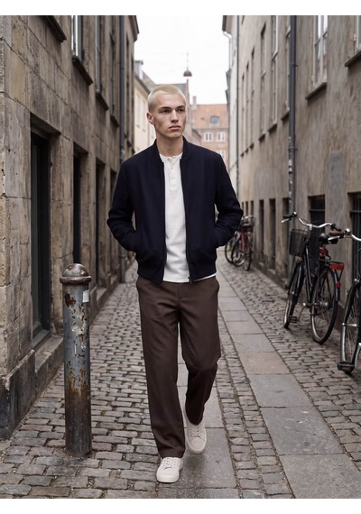 Jack & Jones James Bomber Siyah Erkek Ceket 12299717