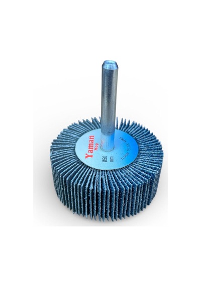 50x20 Saplı Mop Zımpara 60 Kum Zirkonyum Yamanmop-5 Adet