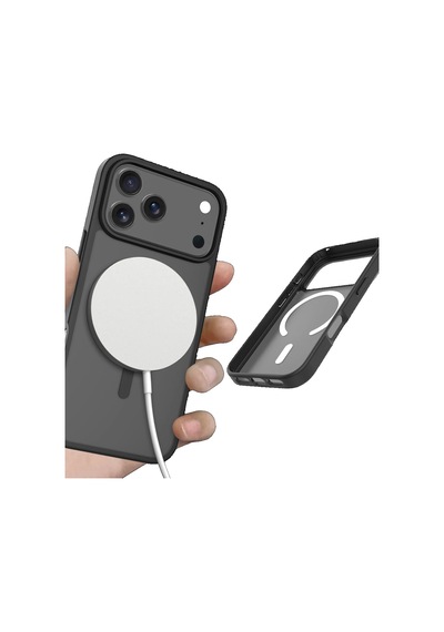 Joko Apple Uyumlu iPhone 17 Pro Kılıf Jota Seri Magsafe Kapak Siyah