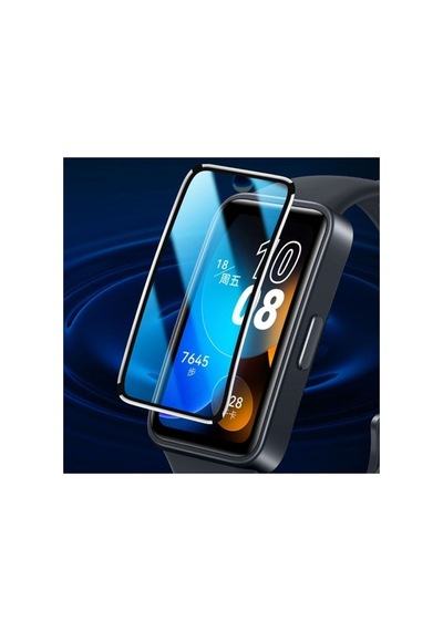 Huawei Band 8 Uyumlu Ekran Koruyucu Nano Esnek Cam Tam Kaplayan Ppm